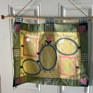 Wall Quilted Pictures Frame Hanger Decor